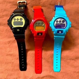 Three Men’s G-Shock Watches